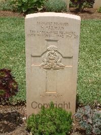 Medjez-El-Bab War Cemetery - Allman, Fredrick
