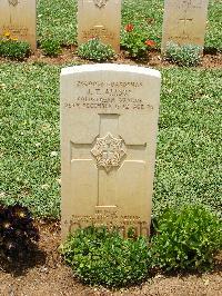 Medjez-El-Bab War Cemetery - Allsop, John Thomas