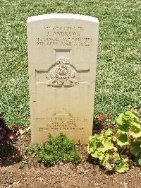 Medjez-El-Bab War Cemetery - Andrews, James