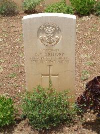 Medjez-El-Bab War Cemetery - Anthony, Patrick Vaughan