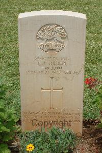 Medjez-El-Bab War Cemetery - Arbon, Charles Harold
