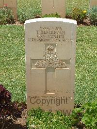 Medjez-El-Bab War Cemetery - Blackburn, Thomas