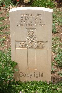 Medjez-El-Bab War Cemetery - Brittain, George