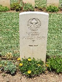 Medjez-El-Bab War Cemetery - Brown, Donald