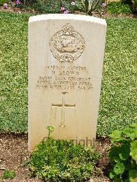 Medjez-El-Bab War Cemetery - Brown, Henry