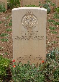 Medjez-El-Bab War Cemetery - Brown, Leonard Alfred