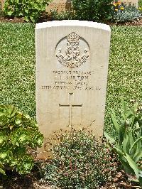 Medjez-El-Bab War Cemetery - Burton, Ernest James