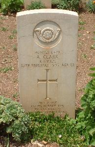 Medjez-El-Bab War Cemetery - Clark, Albert