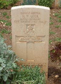 Medjez-El-Bab War Cemetery - Cook, Robert William