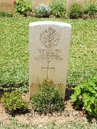 Medjez-El-Bab War Cemetery - Corner, Stanley David