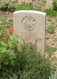 Medjez-El-Bab War Cemetery - Cronin, John Patrick