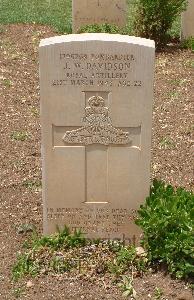 Medjez-El-Bab War Cemetery - Davidson, James William