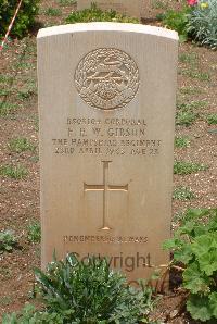 Medjez-El-Bab War Cemetery - Gibson, Frederick Ernest William