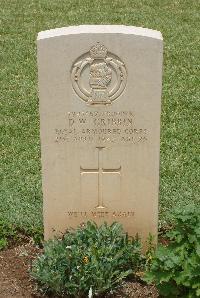 Medjez-El-Bab War Cemetery - Gribbin, Douglas W.