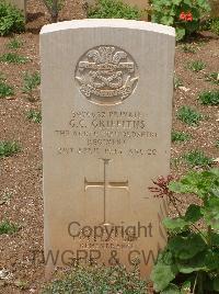 Medjez-El-Bab War Cemetery - Griffiths, George Cyril