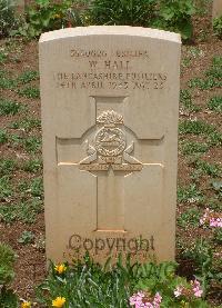 Medjez-El-Bab War Cemetery - Hall, Walter