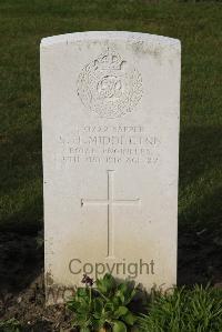 Chocques Military Cemetery - Middleton, Samuel Hurworth