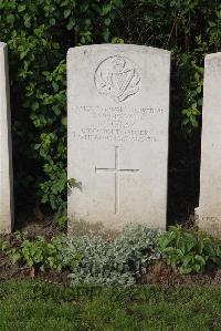 Chocques Military Cemetery - Stewart, James