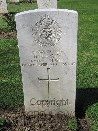 Coriano Ridge War Cemetery - Evans, Douglas Henry