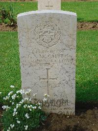 Coriano Ridge War Cemetery - McCauley, Edward Arthur