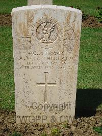 Coriano Ridge War Cemetery - Sutherland, Alexander William