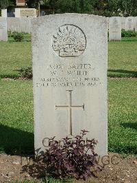 Damascus Commonwealth War Cemetery - White, William John