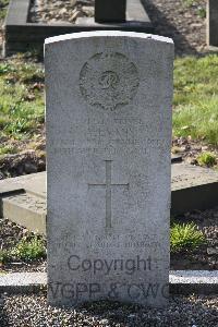 Sheffield (Handsworth New) Cemetery - Evans, Albert