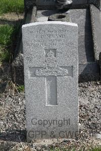 Sheffield (Tinsley Park) Cemetery - Toseland, Samuel