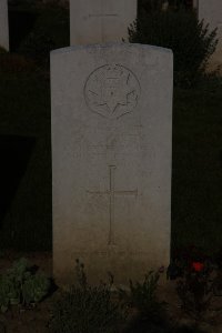 St. Souplet British Cemetery - Martin, A V