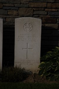 St. Souplet British Cemetery - Mather, John