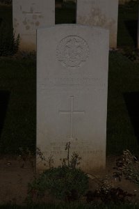 St. Souplet British Cemetery - Mathewson, Harry John