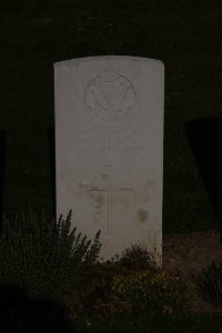 St. Souplet British Cemetery - Matier, William
