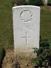 St. Souplet British Cemetery - Meehan, Fredrick Edward