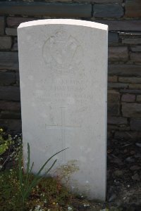 St. Souplet British Cemetery - Morrow, S