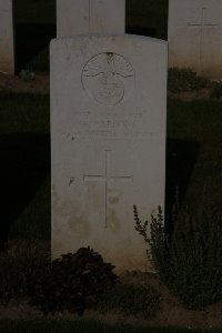 St. Souplet British Cemetery - Parsons, W