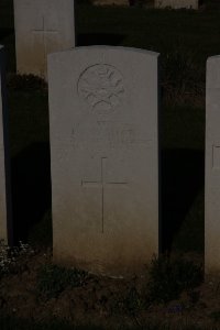 St. Souplet British Cemetery - Radford, Frank Shallow
