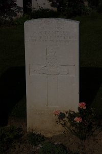 St. Souplet British Cemetery - Rampley, Harry Bartlett