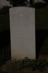 St. Souplet British Cemetery - Richards, Elijah