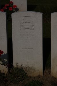 St. Souplet British Cemetery - Robinson, John
