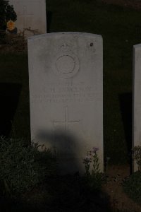 St. Souplet British Cemetery - Sanckson, A H