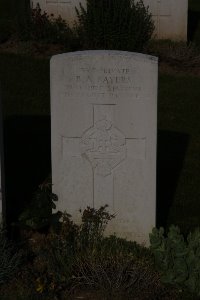 St. Souplet British Cemetery - Sayers, Benjamin Allen