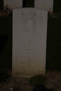 St. Souplet British Cemetery - Spearink, R