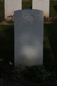 St. Souplet British Cemetery - Spencer, W J