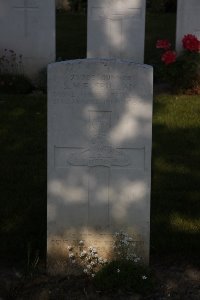 St. Souplet British Cemetery - Spillan, Stanley Maurice Edward