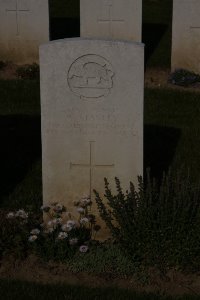 St. Souplet British Cemetery - Stanley, William