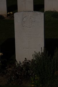 St. Souplet British Cemetery - Stevens, A E