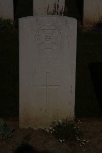 St. Souplet British Cemetery - Stone, E J