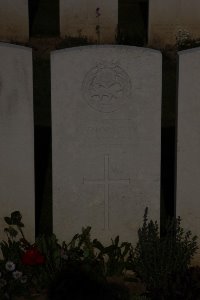 St. Souplet British Cemetery - Thornton, F