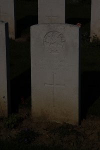 St. Souplet British Cemetery - Underhill, C
