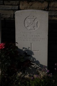St. Souplet British Cemetery - Upton, Albert Henry